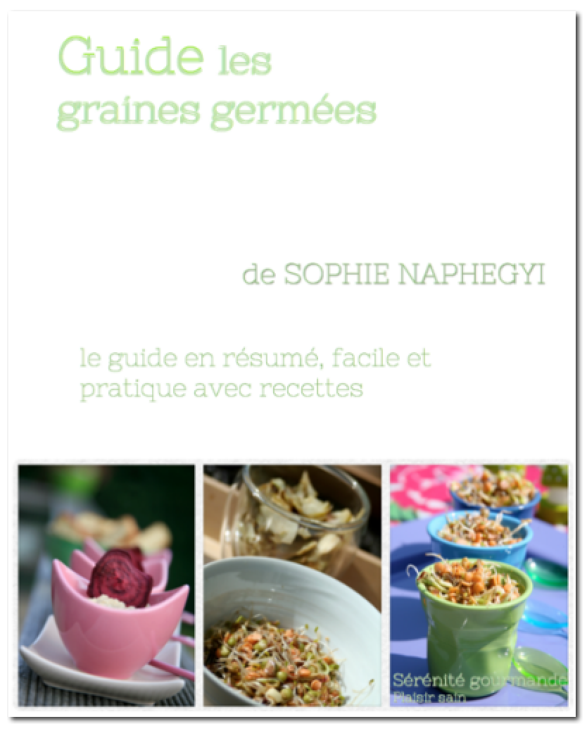un nouveau Guide de Sophie offert : les graines germées
